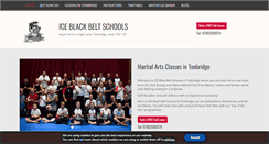 Desktop Screenshot of iceblackbeltschools.com