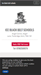 Mobile Screenshot of iceblackbeltschools.com